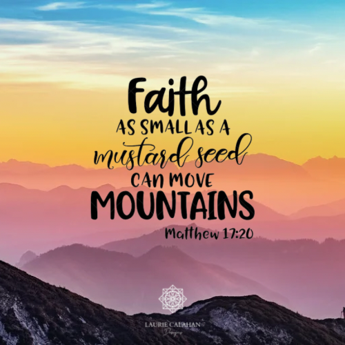 Mustard Seed Faith Laurie Calahan Jewelry