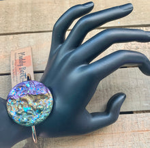 Muddy-Gras Doubloon Cuff Bracelet