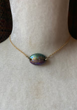 Muddy-Gras Small Oval Necklace