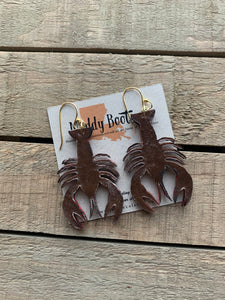 Mudbug Dangle Earrings