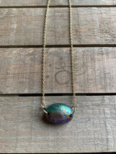 Muddy-Gras Small Oval Necklace