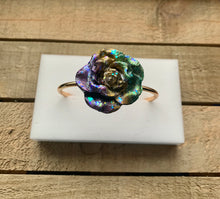 “Muddy-Gras” River Rose Cuff Bracelet