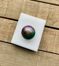 Muddy-Gras Sparkle Sphere Ring